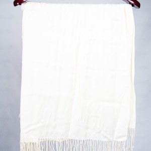 Large Scarf/Wrap - Cream -